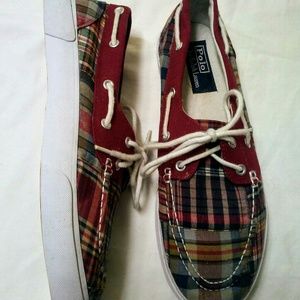Polo Ralph Lauren patchwork shoes